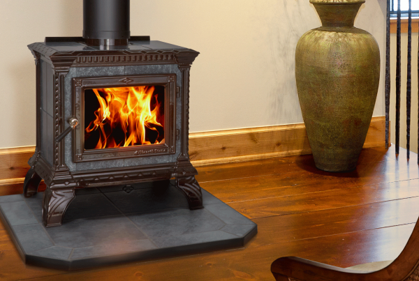 indoor fireplace in lethbridge home