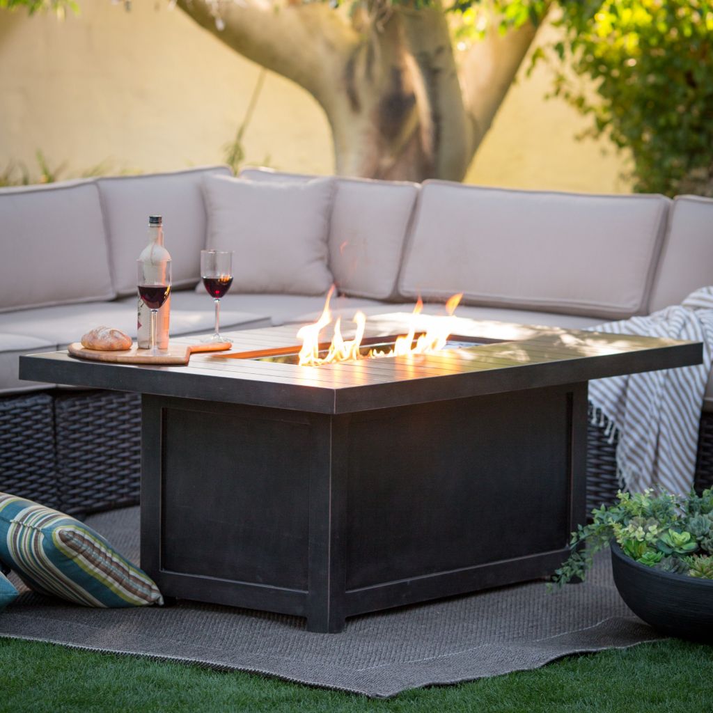 How To Build A Gas Fire Pit With Pavers, Menards Natural Gas Fire Pit